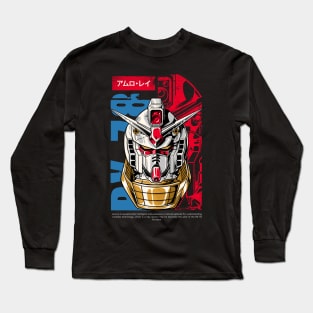 RX78 Mecha Art Long Sleeve T-Shirt